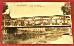 BERINGEN -  BEERINGEN  -  Brug Van  Het Kanaal     - Pont Du Canal - Beringen