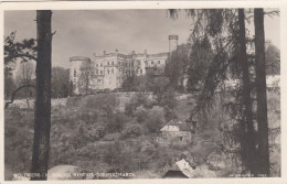 E1581) WOLFSBERG I. K. - Schloss HENCKEL DONNERSMARCK - Tolle FOTO AK Mit Häusern Davor ALT!  1947 - Wolfsberg