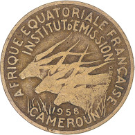 Monnaie, Cameroun, 25 Francs, 1958 - Kamerun