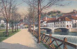 E1582) WOLFSBERG I. K. - LAVANTPARTIE - Straße - Brücke Bäume Häuser DEtails ALT 1935 - Wolfsberg