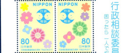 Japon Nippon 2011 5409/10 Fleurs Stylisées - Nuevos