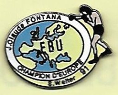 @@ Saggay. Boxe FBU J. Claude FONTANA Champion D' Europe S.W Welters 91 EGF (2.8x2) @@sp47 - Boksen