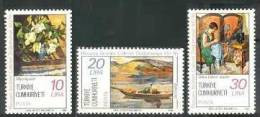 1982 TURKEY THE BIRTH CENTENARY OF ARTIST IBRAHIM CALLI MNH ** - Unused Stamps