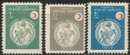 1958 TURKEY RED CRESCENT ISTANBUL FLORENCE NIGHTINGALE INSTITUTION MNH ** - Sellos De Beneficiencia