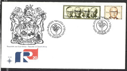 AFRIQUE DU SUD. N°490-1 Sur Enveloppe 1er Jour (FDC) De 1981. Présidents. - FDC