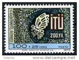 1973 TURKEY THE BICENTENARY OF THE FOUNDATION OF ISTANBUL TECHNICAL UNIVERSITY MNH ** - Neufs