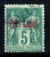 Port Lagos - 1899  -  Type Sage  - N° 1 - Oblit - Used - Usati