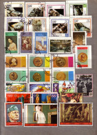 DIFFERENT COUNTRIES 29 Used (o) Topical Stamps #1572 - Mezclas (max 999 Sellos)