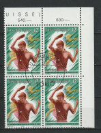 Luxemburg Y/T 1100 (0) In Blok Van 4. - Used Stamps