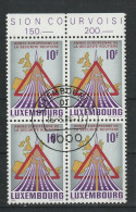 Luxemburg Y/T 1110 (0) In Blok Van 4. - Oblitérés