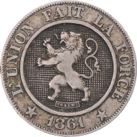 Monnaie, Belgique, 10 Centimes, 1861 - 10 Cents