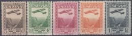 ESPAÑA 1931 Nº 650/654 NUEVO, SIN FILASELLOS - Nuevos