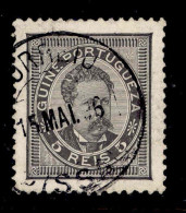 ! ! Portuguese Guinea - 1886 D. Luis 5 R - Af. 24 - Used (cb 014) - Portugees Guinea