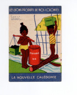 Chromo Nouvelle Calédonie Didactique Au Dos Bons Produits De Nos Colonies Françaises Pub: Phosphatine Falières TB 2scans - Other & Unclassified