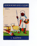 Chromo ALGERIE Afrique Didactique Au Dos Bons Produits De Nos Colonies Françaises Pub: Phosphatine Falières TB 2scans - Sonstige & Ohne Zuordnung