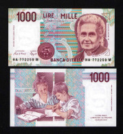 Italy 1000 Lire Unc 3 October1990 Prefix HA ----M - Altri & Non Classificati