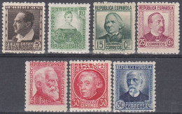 ESPAÑA 1933-1935 Nº 681/688 NUEVO, SIN FIJASELLOS - Unused Stamps