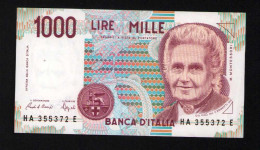 Italy 1000 Lire Unc 3 October1990 Prefix HA ----E - Autres & Non Classés
