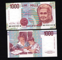 Italy 1000 Lire Unc 3 October1990 Prefix ND---W - Autres & Non Classés