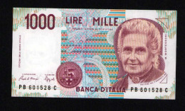 Italy 1000 Lire Unc 3 October1990 Prefix PB--C - Other & Unclassified