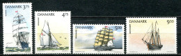 Dänemark Denmark Postfrisch/MNH Year 1993 - Sailing Ships - Neufs