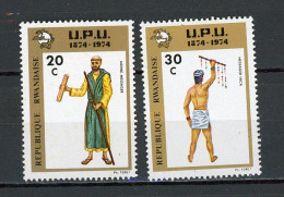 RWANDA : UPU -  N° Yvert 600+601 ** - Unused Stamps