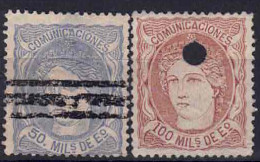 YT 107, 108 - Used Stamps