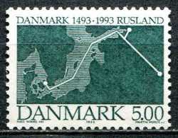 Dänemark Denmark Postfrisch/MNH Year 1993 - Relations To Russia - Ungebraucht