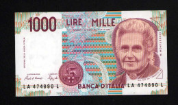 Italy 1000 Lire Unc 3 October1990 Prefix LA---L - Sonstige & Ohne Zuordnung