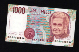 Italy 1000 Lire Unc 3 October1990 Prefix TC---W - Other & Unclassified