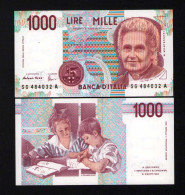 Italy 1000 Lire Unc 3 October1990 Prefix SG---A - Otros & Sin Clasificación