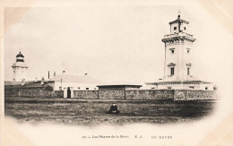 Carte Précurseur Cliché 1900 - LE HAVRE - Les PHARES De La HÈVE - éd. E.J. N°19 - Cap De La Hève