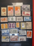 DF1 CHINA   . BEAU LOT TIMBRES NEUFS**  ET OB    ++++  ENV. 1949 ++++ - Unused Stamps
