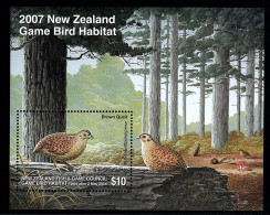 2007 Game Bird Habiatat Brown Quail Xx MNH - Neufs