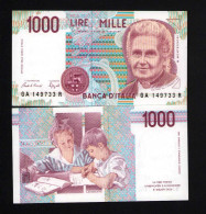 Italy 1000 Lire Unc 3 October1990 Prefix GA---R - Sonstige & Ohne Zuordnung