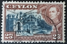 Ceylan 1935-36 - YT N°245 - Oblitéré - Ceylon (...-1947)