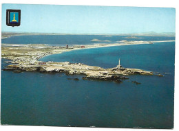 VISTA AEREA DEL MAR MENOR Y MANGA / AIR VIEW OF THE "MAR MENOR" AND "MANGA".- CABO DE PALOS - MURCIA.- ( ESPAÑA ) - Murcia