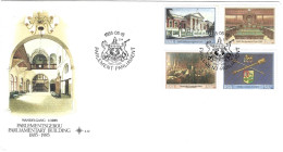 AFRIQUE DU SUD. N°584-7 De 1985 Sur Enveloppe 1er Jour. Parlement Du Cap. - FDC