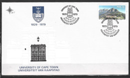 AFRIQUE DU SUD. N°466 De 1979 Sur Enveloppe 1er Jour. Université Du Cap. - FDC