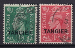 TANGIER 1944/45 - Canceled - SG# 521, 522 - Morocco Agencies / Tangier (...-1958)