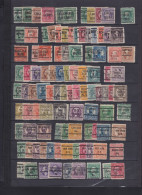 USA    .    Yvert    .    2 Pages With Stamps  (2 Scans)  .    O     .    Cancelled - Oblitérés