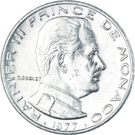 Monnaie, Monaco, 1/2 Franc, 1977 - 1960-2001 Nieuwe Frank