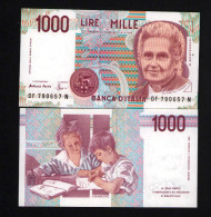 Italy 1000 Lire Unc 3 October1990 Prefix DF---N - Autres & Non Classés