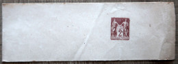 B4 Bande De Journal Neuve Type Sage 2 C Brun-rouge Date 019 (1900) - Bandes Pour Journaux