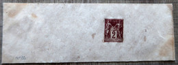 B4 Bande De Journal Neuve Type Sage 2 C Brun-rouge Date 031 (1900) - Bandes Pour Journaux