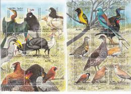 Stamps ERITREA 1998 SC 304-305 A:i AFRICAN BIRDS  PRINTED IN QUESTA MNH CV=$22 - Eritrea