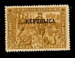 ! ! Macau - 1913 Vasco Gama 24 A - Af. 209 - MH (cb 118) - Ungebraucht