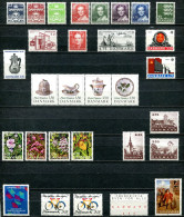 Dänemark Denmark Postfrisch/MNH Year 1990 - Complete Yearset - Unused Stamps