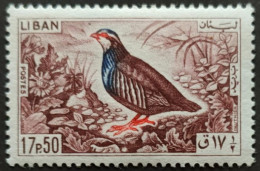 LIBAN / YT 253 / FAUNE - OISEAU - PERDRIX / NEUF ** / MNH - Gallináceos & Faisanes