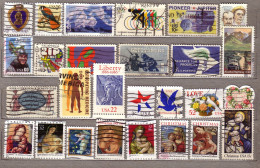 USA 27 Used (o) Different Stamps #1600 - Collezioni & Lotti